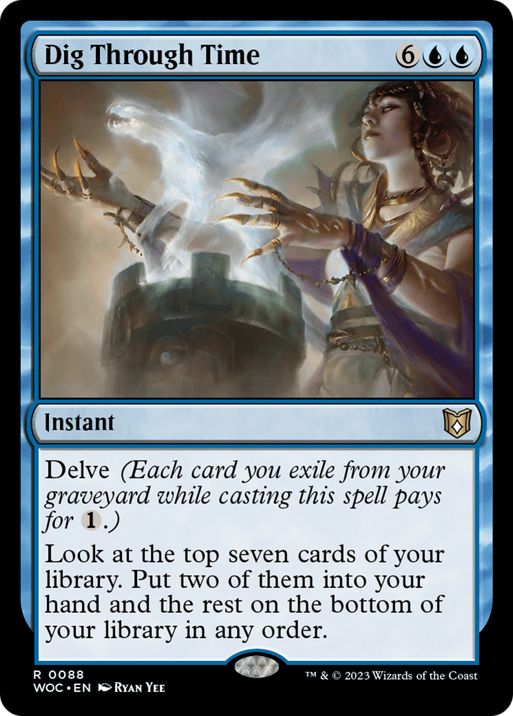 Dig Through Time (088) - Wilds of Eldraine Commander