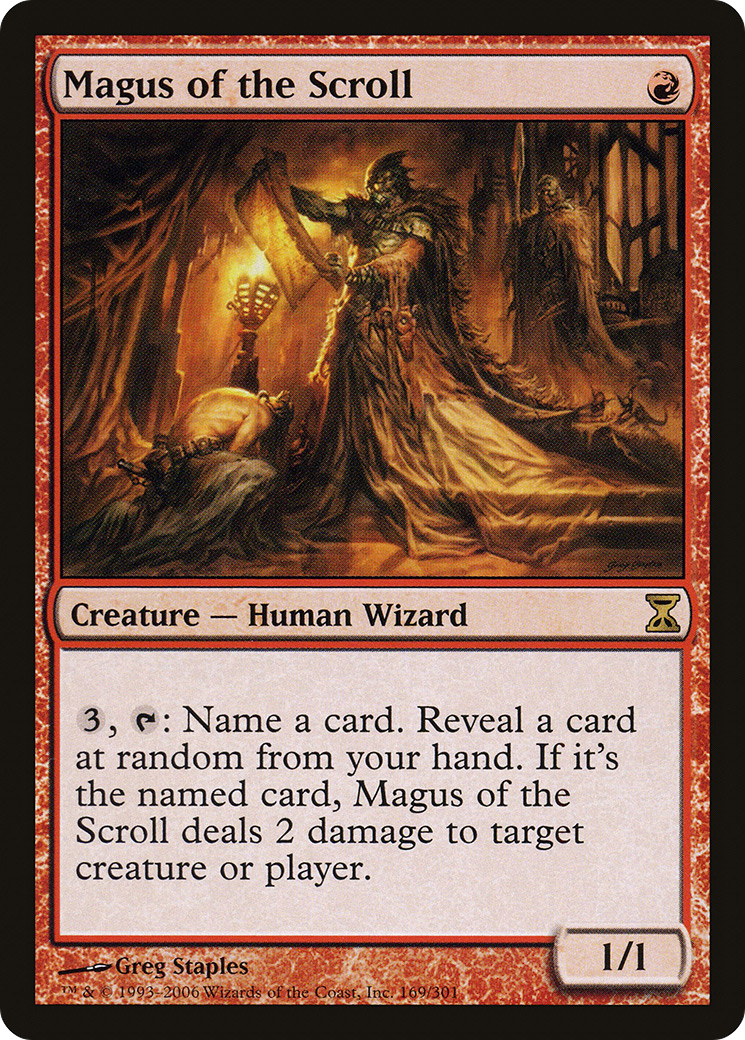 Magus of the Scroll (169) - Time Spiral