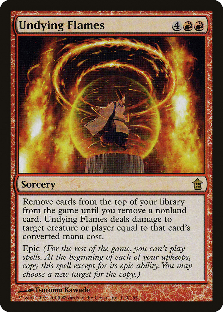 Undying Flames (119) Foil - Saviors of Kamigawa