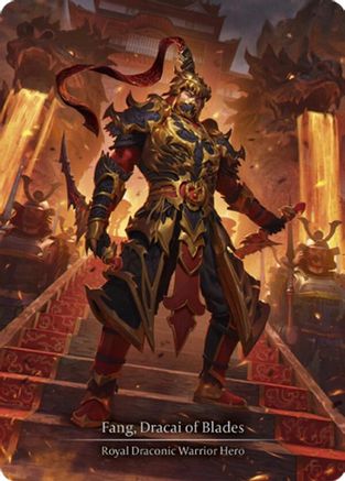 Fang, Dracai of Blades (Marvel) (HNT098) Cold Foil - The Hunted