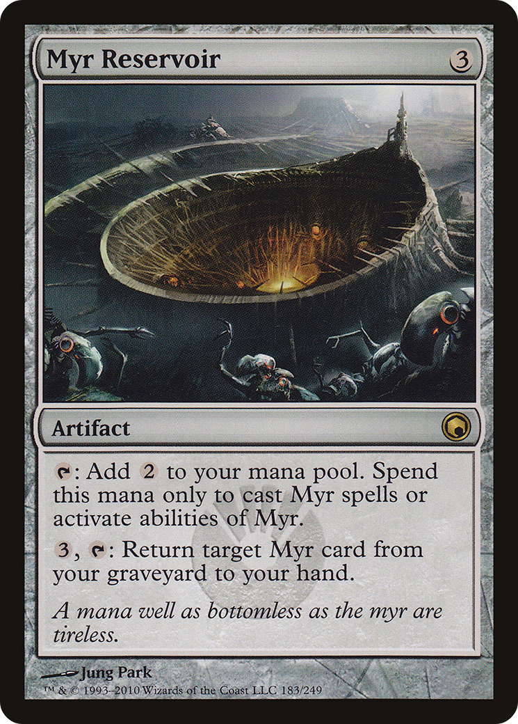 Myr Reservoir (183) Foil - Scars of Mirrodin