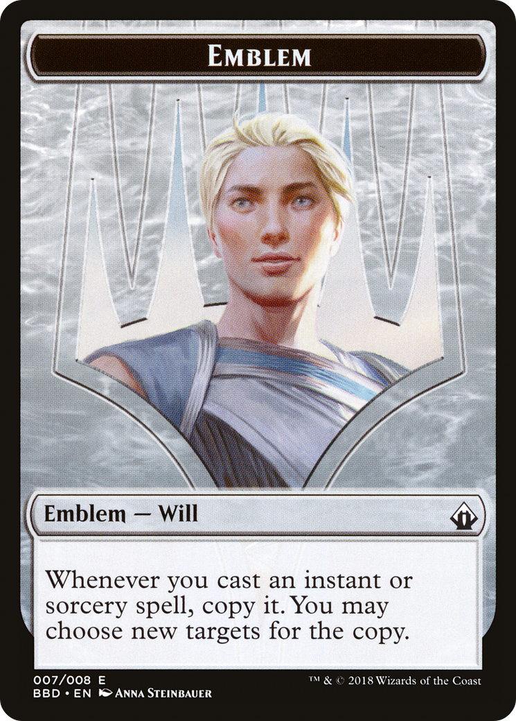 Emblem – Will Kenrith (007) - Battlebond Tokens