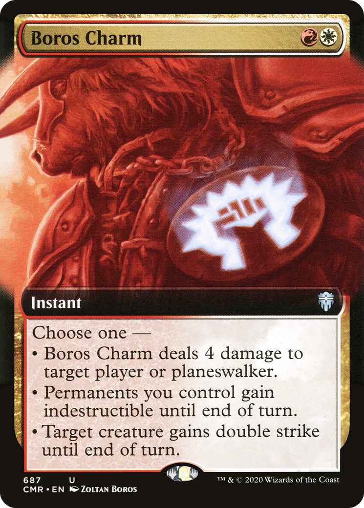Boros Charm (Extended Art) (687) Foil - Commander Legends