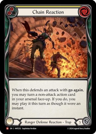 Chain Reaction (HNT253) Rainbow Foil - The Hunted