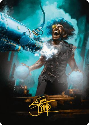 Laboratory Maniac Art Card (Gold-Stamped Signature) (006) - Art Series: Innistrad Remastered