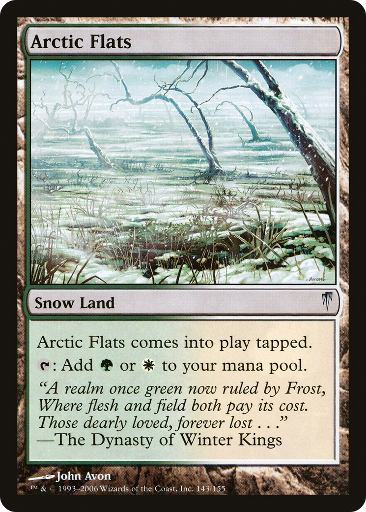 Arctic Flats (143) Foil - Coldsnap