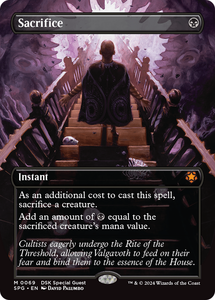 Sacrifice (Borderless) (069) Foil - Special Guests