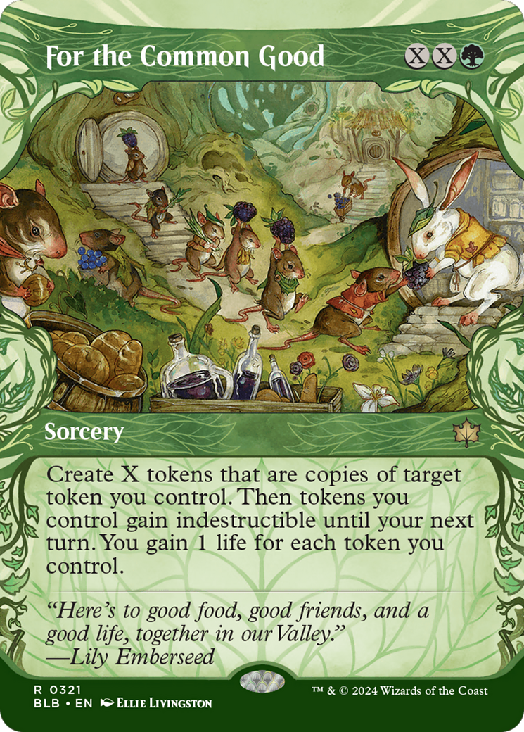 For the Common Good (Showcase) (321) Foil - Bloomburrow
