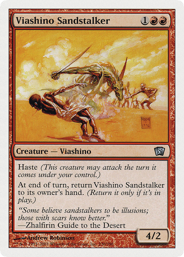 Viashino Sandstalker (230) - Eighth Edition