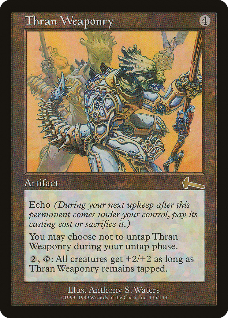 Thran Weaponry (135) Foil - Urza's Legacy