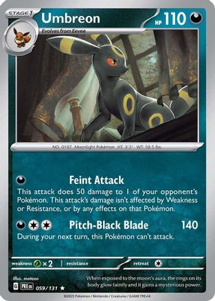 Umbreon (59) Holofoil - Prismatic Evolutions