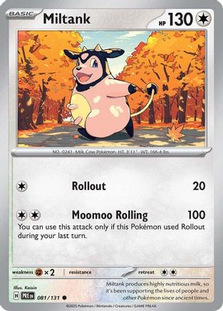 Miltank (81) - Prismatic Evolutions