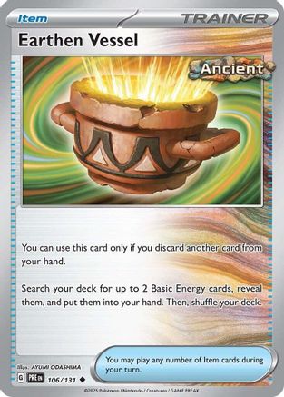 Earthen Vessel (106) Reverse Holofoil - Prismatic Evolutions