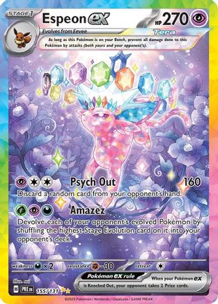 Espeon ex (155) Holofoil - Prismatic Evolutions