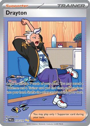 Drayton (172) Holofoil - Prismatic Evolutions