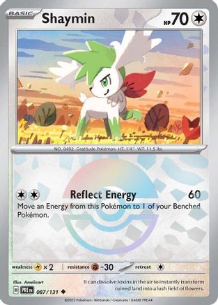 Shaymin (Poke Ball Pattern) (87) Holofoil - Prismatic Evolutions