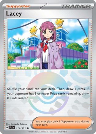 Lacey (Poke Ball Pattern) (114) Holofoil - Prismatic Evolutions