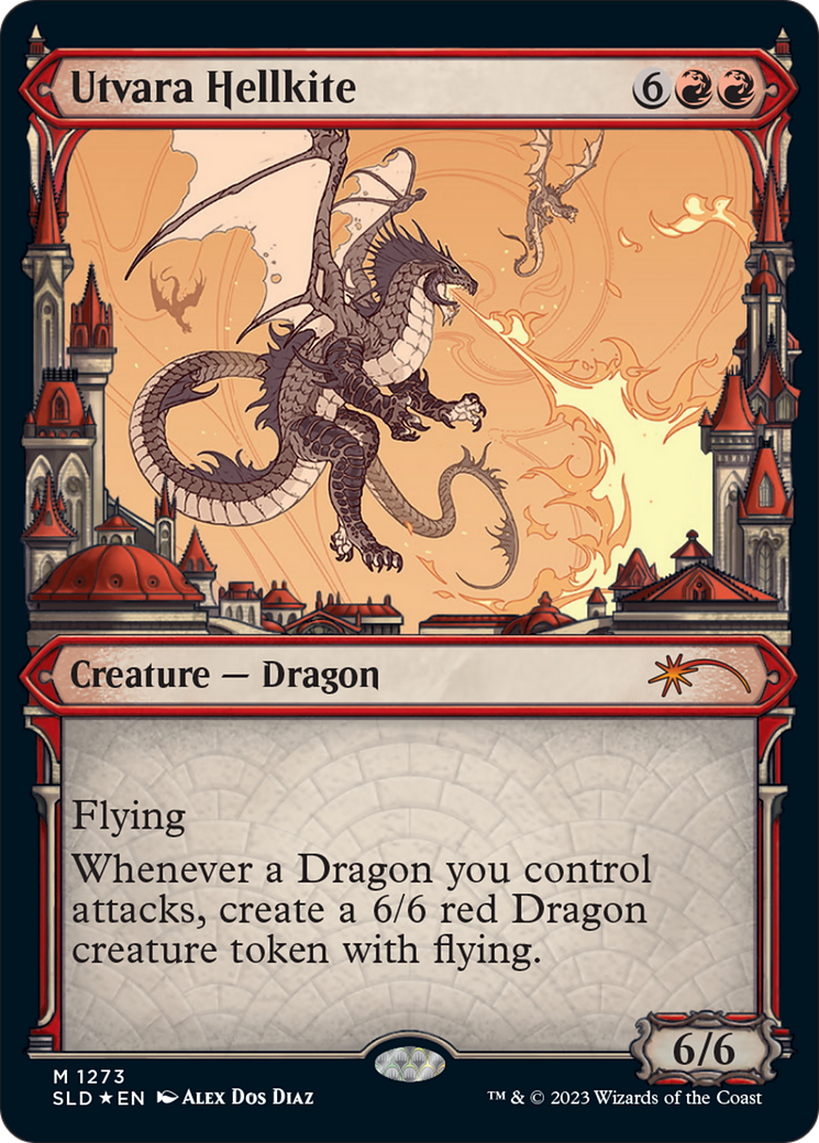 Utvara Hellkite (Showcase) (1273) Foil - Secret Lair Drop