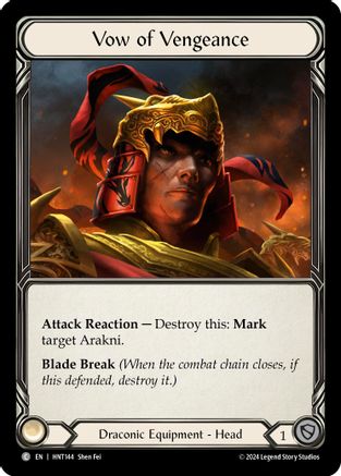 Vow of Vengeance (HNT144) Cold Foil - The Hunted