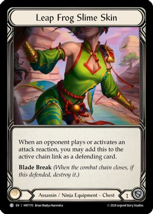 Leap Frog Slime Skin (HNT170) Cold Foil - The Hunted