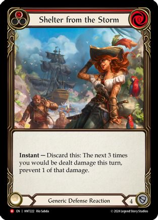Shelter from the Storm (HNT222) Rainbow Foil - The Hunted