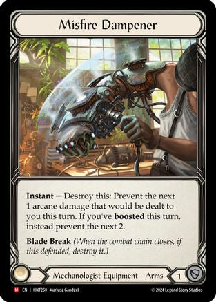 Misfire Dampener (HNT250) Cold Foil - The Hunted