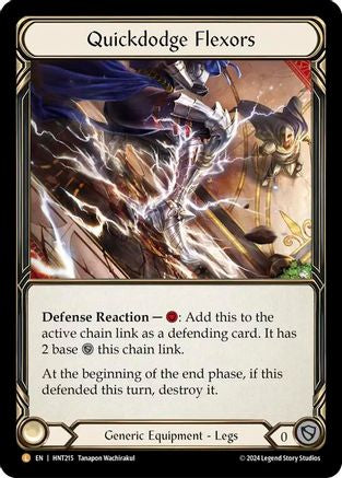 Quickdodge Flexors (HNT215) Cold Foil - The Hunted