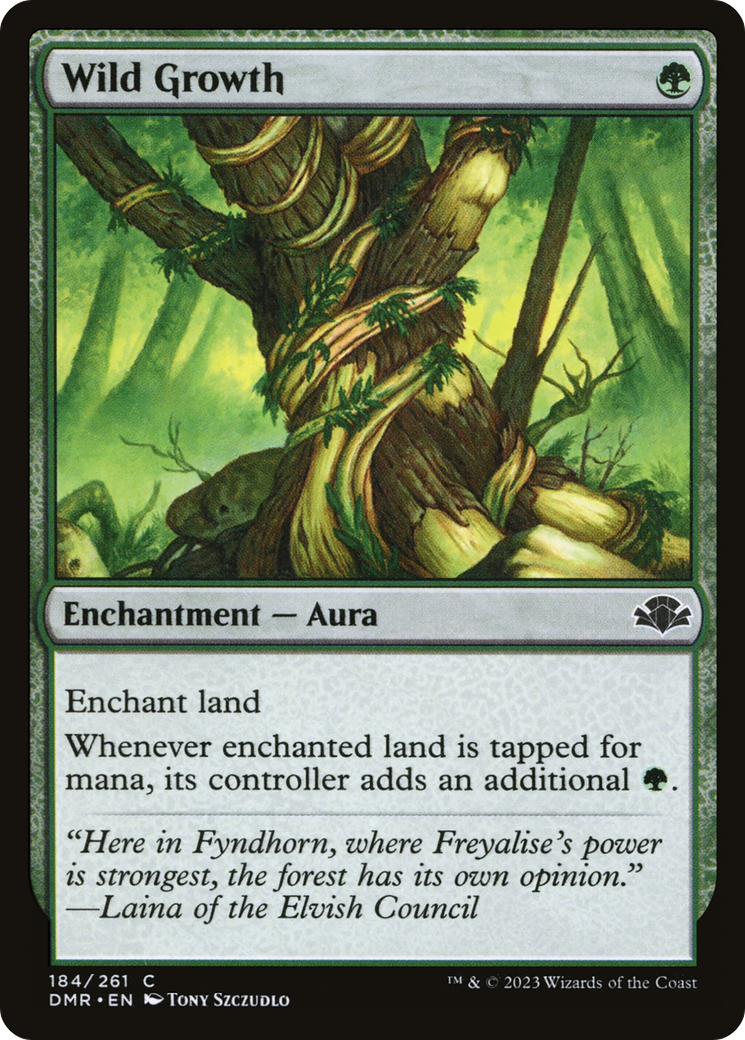 Wild Growth (184) - Dominaria Remastered