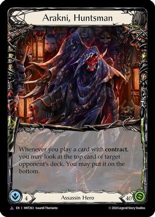 Arakni, Huntsman (Marvel) (HNT263) Cold Foil - The Hunted