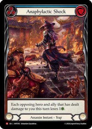 Anaphylactic Shock (Extended Art) (HNT016) Rainbow Foil - The Hunted