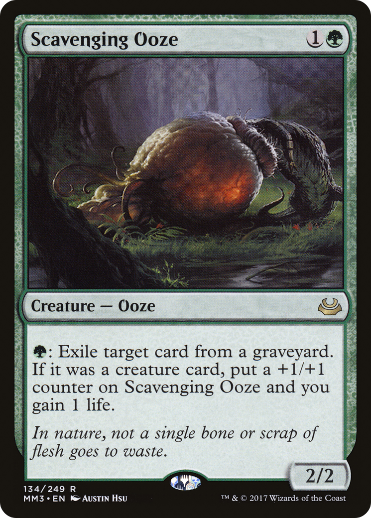 Scavenging Ooze (134) Foil - Modern Masters 2017