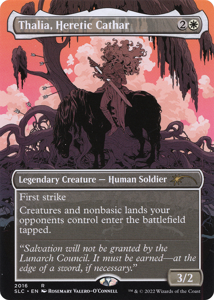Thalia, Heretic Cathar (2016) Foil - Secret Lair Countdown Kit