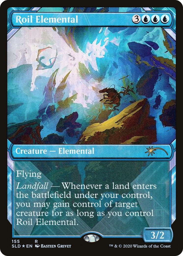 Roil Elemental (155) Foil - Secret Lair Drop