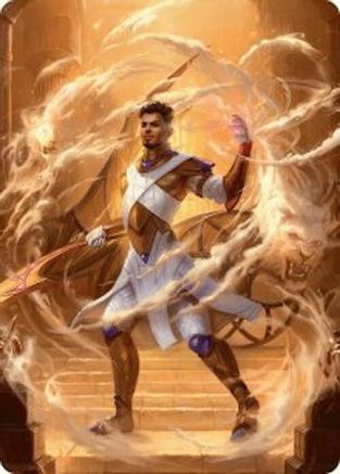 Basri, Tomorrow's Champion Art Card (009) - Art Series: Aetherdrift