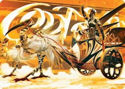 Skyseer's Chariot Art Card (035) - Art Series: Aetherdrift