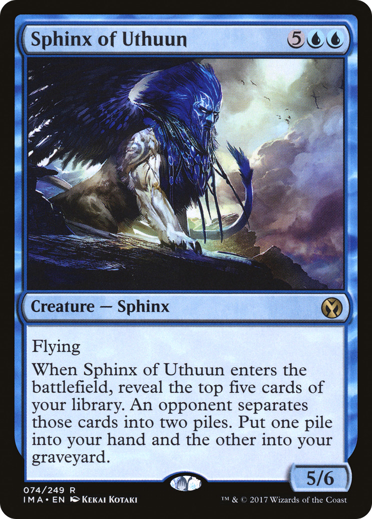 Sphinx of Uthuun (074) - Iconic Masters