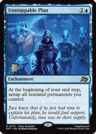 Unstoppable Plan (072) Foil - Prerelease Cards