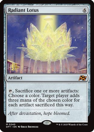Radiant Lotus (240) Foil - Prerelease Cards