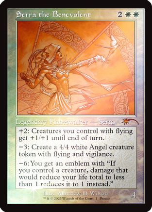 Serra the Benevolent (Retro) (001) Foil - MagicFest 2025