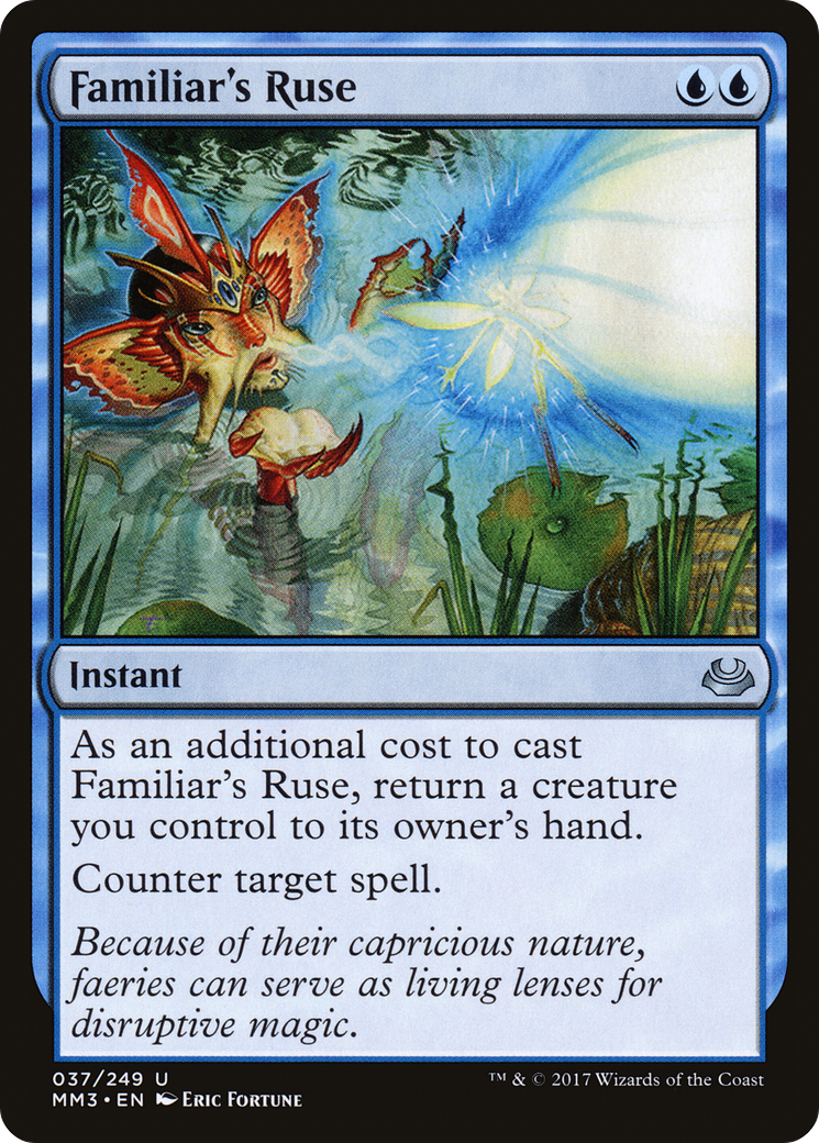 Familiar's Ruse (037) Foil - Modern Masters 2017