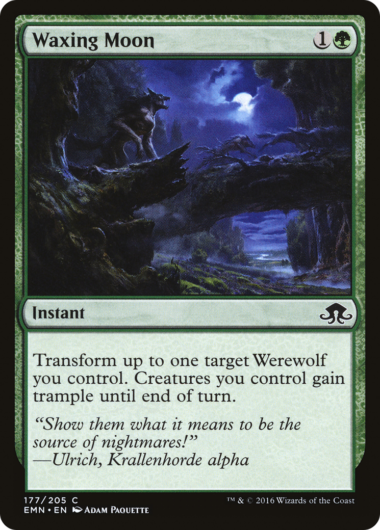 Waxing Moon (177) - Eldritch Moon