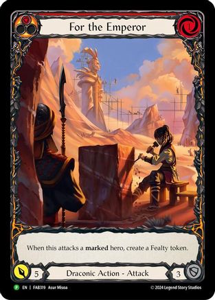 For the Emperor (FAB319) Rainbow Foil - FaB Promos