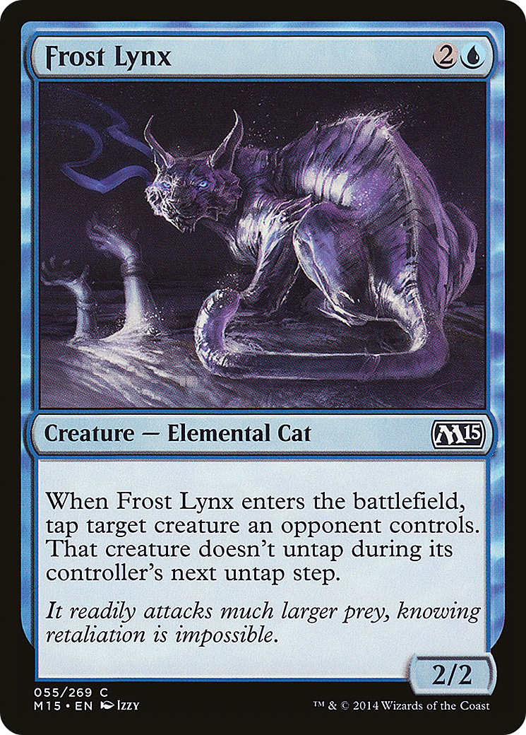 Frost Lynx (055) Foil - Magic 2015
