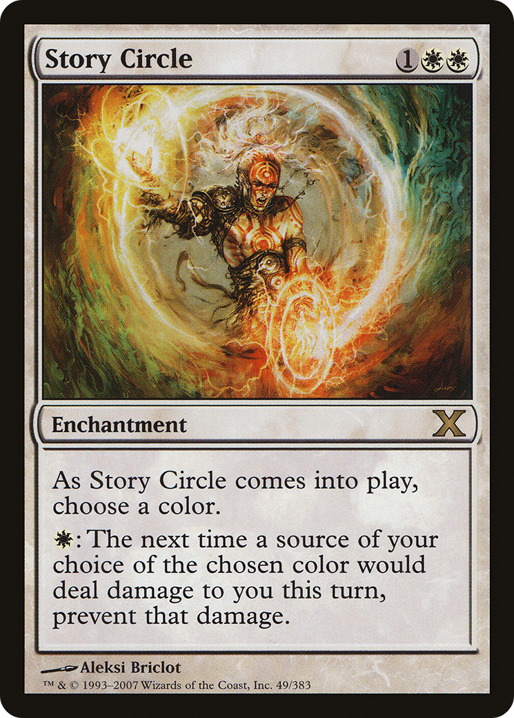 Story Circle (049) Foil - Tenth Edition