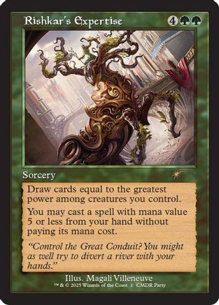 Rishkar's Expertise (Retro) (001) - Wizards Play Network 2025