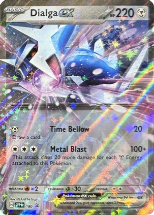 Dialga ex - 180 (180) Holofoil - SV Scarlet & Violet Promo Cards