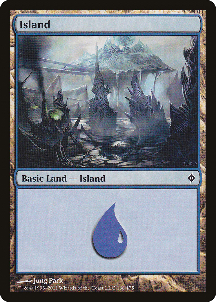 Island (168) Foil - New Phyrexia