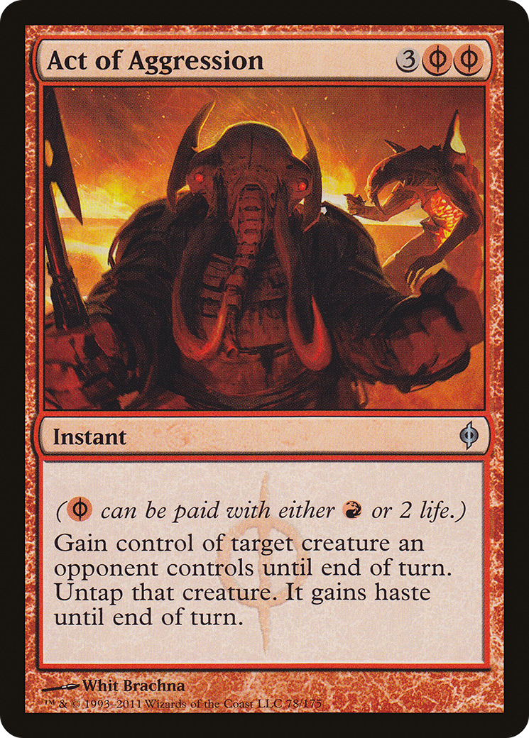 Act of Aggression (078) - New Phyrexia