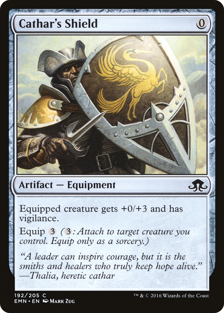 Cathar's Shield (192) Foil - Eldritch Moon