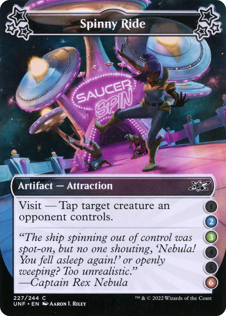 Spinny Ride (2-3-6) (227) Foil - Unfinity